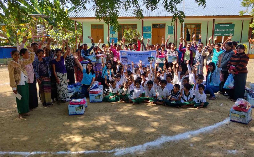 Ray Of Hope Donation at No(11) , Primary school,Latpaduang Village