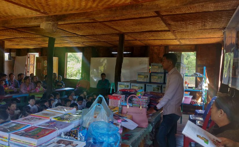 Ray Of Hope Donation at No(11) , Primary school,Latpaduang Village